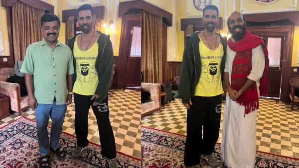 Akshay Kumar likes Su From So Raj B Shetty Meets Him on Haiwaan Set Seeks Script Collaboration