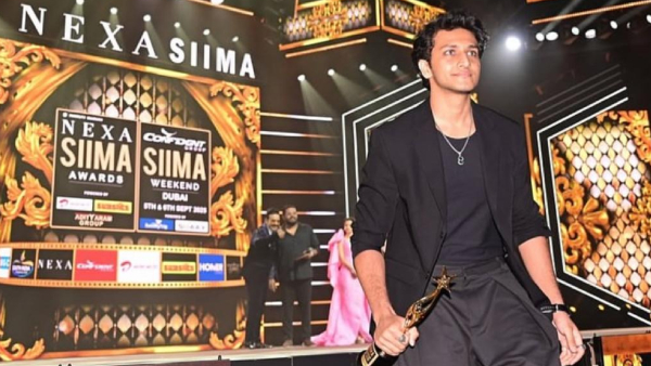 SIIMA Awards 2025 Indrajith Lankesh s Son Samarjith Lankesh Wins His First SIIMA Award
