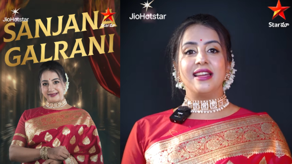 Bigg Boss Telugu 9 Kannada Actress Sanjana Galrani Re-Enters Bigg Boss as 10th Contestant After 12 Years