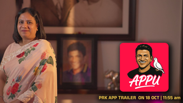 Ashwini Puneeth Rajkumar announced PRK App trailer will be out on October 18th