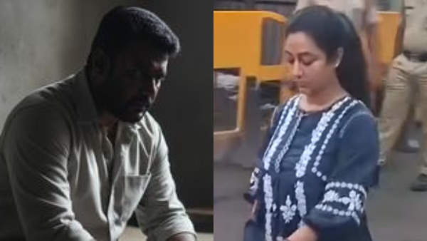 Darshan gets emotional in front of wife Vijayalakshmi in Parappana Agrahara Jail Darshan gets emotional in front of wife Vijayalakshmi in Parappana Agrahara Jail