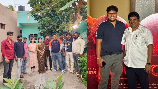 Film PRO Sudheendra Venkatesh Son Pavan Venkatesh Directorial Short Film First Salary poster out