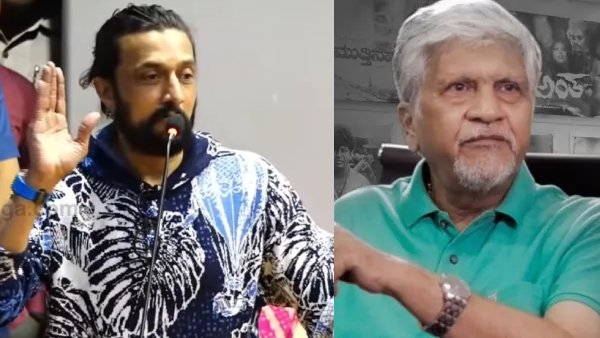 Kichcha Sudeep said speech in 50 years of journey of SV Rajendra Singh Babu are going viral Kichcha Sudeep said speech in 50 years of journey of SV Rajendra Singh Babu are going viral