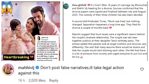 mahhi-vij-slams-divorce-rumours-with-jay-bhanushali-false-narratives-legal-action-looms mahhi-vij-slams-divorce-rumours-with-jay-bhanushali-false-narratives-legal-action-looms