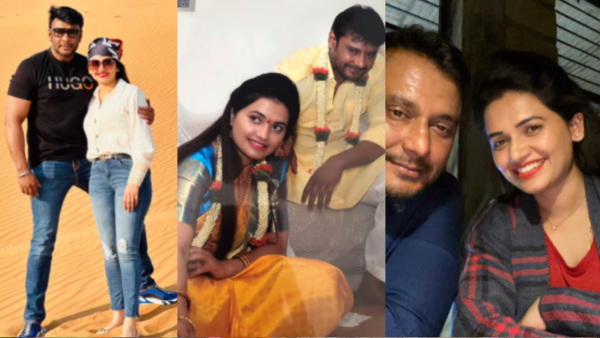 10 Years of Secrecy Darshan-Pavithra Gowda s Private Photos Go Viral Is This Proof Of A marriage