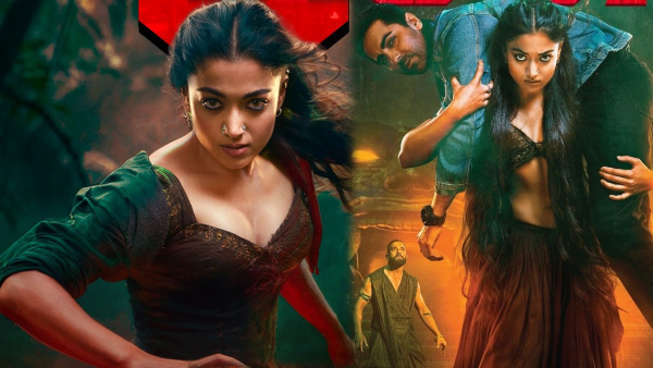 Rashmika Mandanna  Ayushman Khurana movie Thamma X Review in Kannada