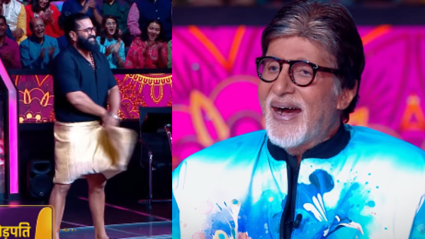 Rishab Shetty shows his lungi style in front of Amitabh Bachchan in KBC 17