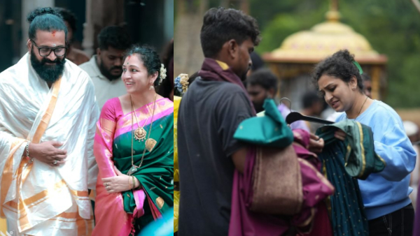 Kantara Chapter 1 fame Rishab Shetty wife Pragathi Education qualification college place details