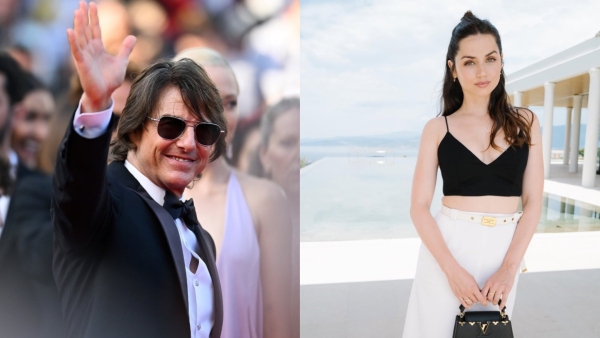 MISSION MATRIMONY Tom Cruise amp amp Ana de Armas Rumored for Historic Space Wedding
