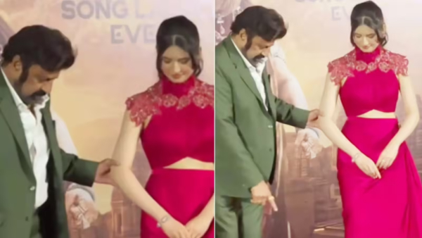 AKHANDA 2 NIGHTMARE Balayya s Uncomfortable Grab of Munni Harshaali Sparks Nationwide Fury AKHANDA 2 NIGHTMARE Balayya s Uncomfortable Grab of Munni Harshaali Sparks Nationwide Fury