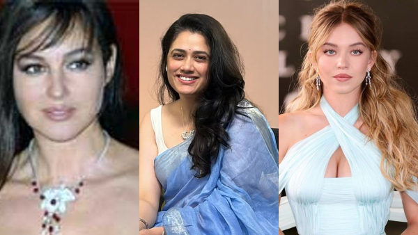 Blue Saree Beauty Girija Oak Goes Viral Netizens Compare Her to Sydney Sweeney and amp amp Monica Bellucci Blue Saree Beauty Girija Oak Goes Viral Netizens Compare Her to Sydney Sweeney and amp amp Monica Bellucci
