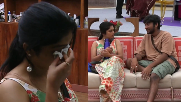 BBK 12 Contestant Kavya Shaiva cried because of Gilli Nata behavior in November 19th episode