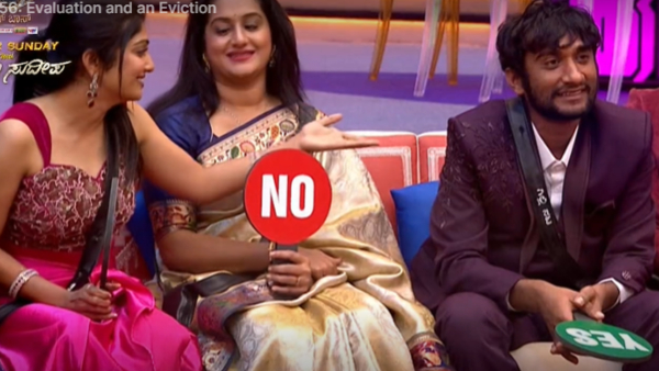 BBK 12 Kichcha Sudeep asked Spandana and other about Dog Satish costly shirt and innerwears