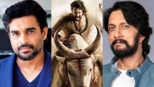 Kichcha Sudeep s Name Sparks Buzz Rumors Rise Over Hanuman Role in Rajamouli s Varanasi film