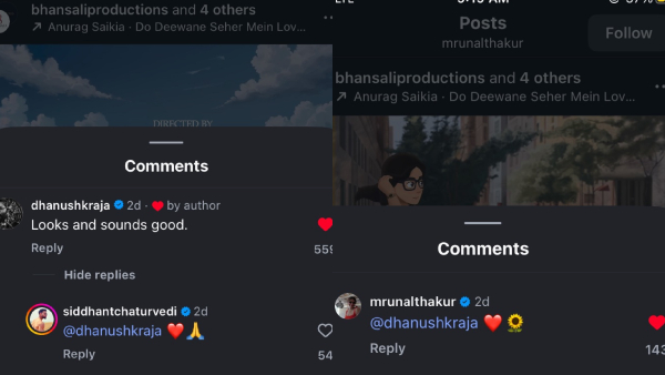Dhanush Mrunal Thakur Dating Rumors Heat Up After Viral Social Media Interaction Dhanush Mrunal Thakur Dating Rumors Heat Up After Viral Social Media Interaction