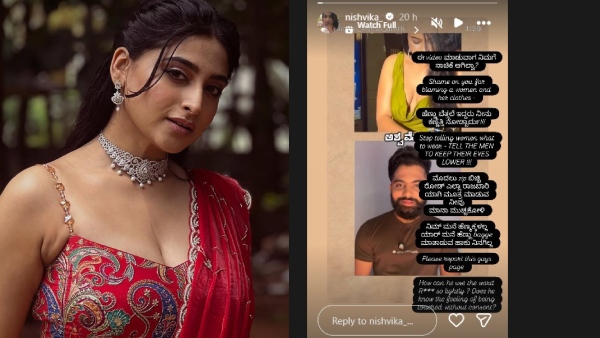 Tell Men to Keep Their Eyes Lower Nishvika Naidu SLAMS YouTuber for Blaming Vaishnavi s Glamour Tell Men to Keep Their Eyes Lower Nishvika Naidu SLAMS YouTuber for Blaming Vaishnavi s Glamour