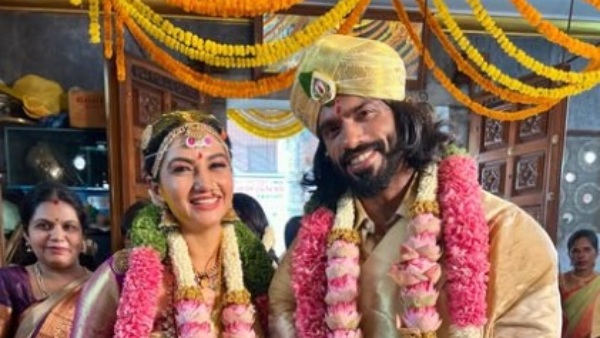 Kannada TV Actress Rajini Marries Gym Trainer Arun Venkatesh After Saying We re Just Friends