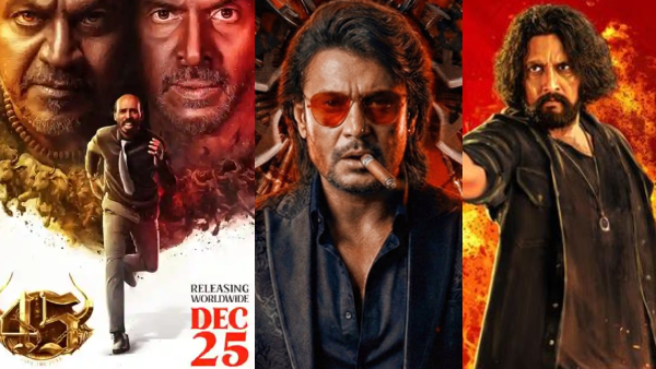 Darshan Devil Movie Day 15 Collection after Kichcha Sudeep Mark and Shivarajkumar Upendra 45 release