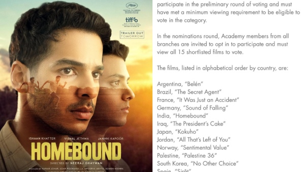 From India to Hollywood Homebound Inches Closer to Oscar Glory Karan Johar Erupts in Joy