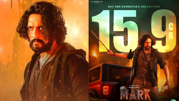 Mark production house announced Kichcha Sudeep movie day 1 box office collection is Rs 15 9 crore gross