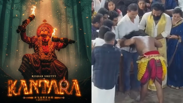 Rishab Shetty facing controversy for violating daivaradhane rules while harake kola