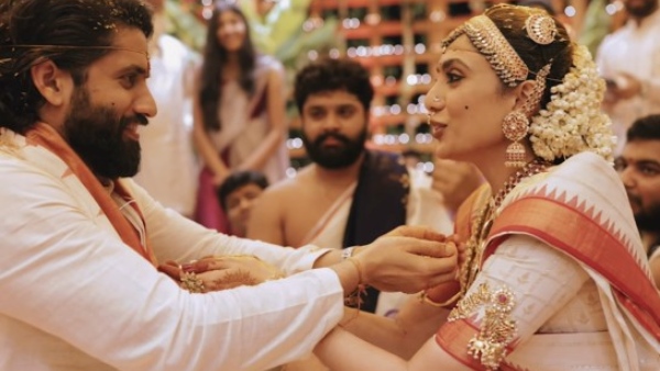 Shobhita Shares Unseen Wedding Moments One Year of Marriage With Naga Chaitanya Goes Viral