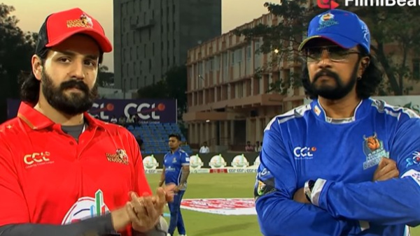 Ashwin Babu s Blazing Century Powers Telugu Warriors Past Karnataka Bulldozers in CCL Clash