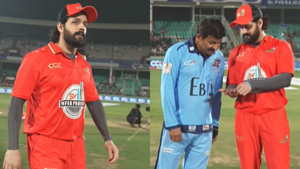 CCL 2026 Bhojpuri Dabanggs won first match against Telugu Warriors Asgar Khan Manoj Tiwari Shines