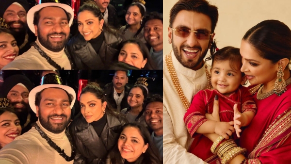 First foreign trip for baby Dua Deepika and Ranveer pose for selfies with fans in New York