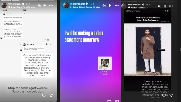 He Hid His Marriage Rapper Ms Gori Exposes Secret Affair with Tauba Tauba Singer Karan Aujla