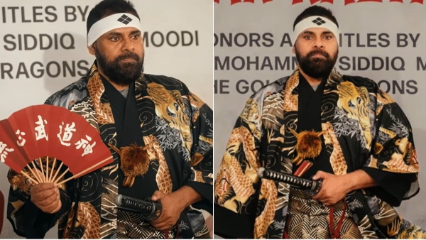 The Real-Life Samurai Pawan Kalyan Crowned Tiger of Martial Arts in Historic Global Induction
