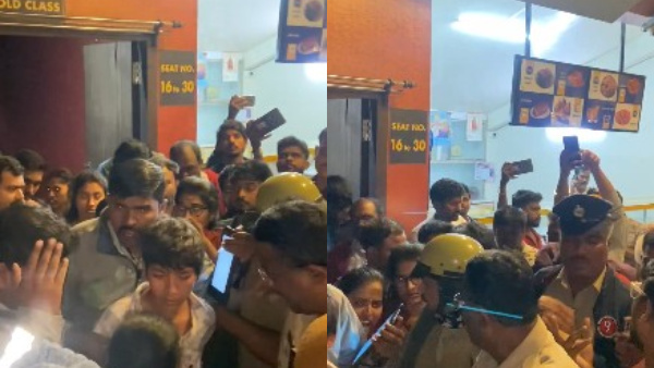 Secret Camera Found in Women s Toilet at Bengaluru Sandhya Theater Accused Caught by Audience