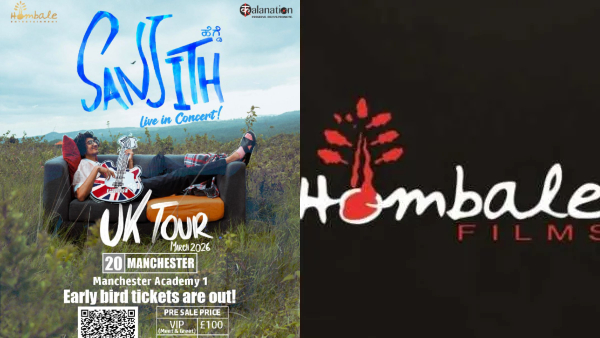 Hombale Films organizing Sanjith Hegde live concert in UK and Ireland here is the details