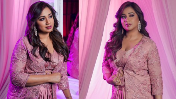Shreya Ghoshal s Barbie makeover Singer sizzles in pink dress Fans can t keep calm