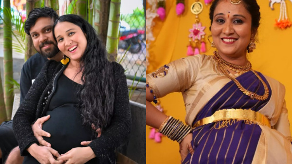 Su From So Star Sandhya Arakere s Baby Bump Photoshoot Goes Viral as Actress Awaits Motherhood