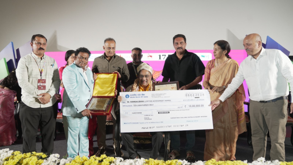 17th BIFFES Concludes music director Dr Hamsalekha got Lifetime Achievement Award