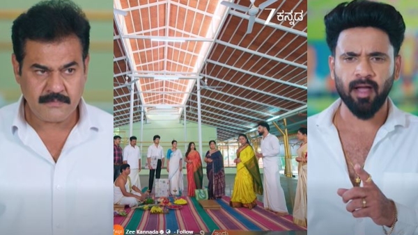 Amruthadhaare Feb 24 Gowtham Diwan UNSTOPPABLE Jayadev Shamed for Ruining the Sacred Family Ritual