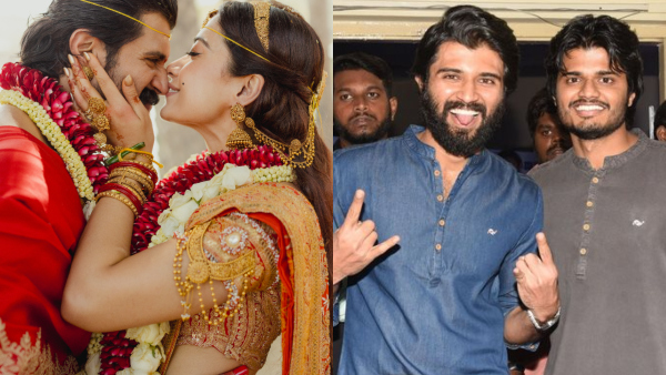 Vijay Deverakonda and Rashmika Mandanna Share Dream Wedding Photos Anand Deverakonda post viral