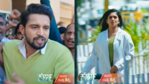 Karna Serial feb 18th episode Dr Karna trapped in Ramesh s evil plan High drama at hospital