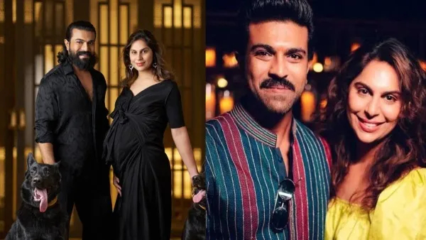 Buzz is that Ram charan and Upasana paid 3 lakh to name their twins kids to astrologer Mahesh Bag Buzz is that Ram charan and Upasana paid 3 lakh to name their twins kids to astrologer Mahesh Bag