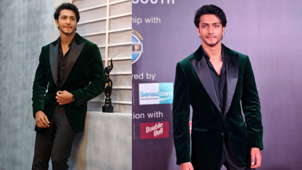 Samarjith Lankesh received 70th Filmfare award in Kannada debut actor category Samarjith Lankesh received 70th Filmfare award in Kannada debut actor category