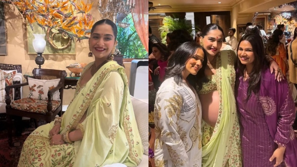 Lime Green amp amp Grace Inside Sonam Kapoor s Ethereal Baby Shower and Heartfelt Puja