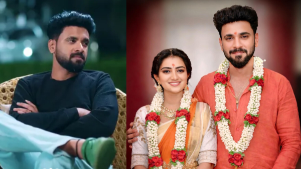 Amruthadhaare Ranav Gowda and Bhargavi LLB Radha Bhagavati officially engaged See Photos