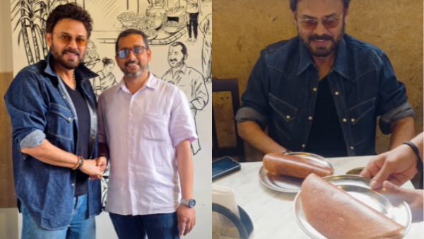Tollywood actor Venkatesh Daggubati visited Bengaluru iconic Dose Hotel Vidyarthi Bhavan