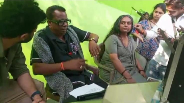 After Dr Rajkumar did underwater shooting now actress Shruti done in Koragajja movie