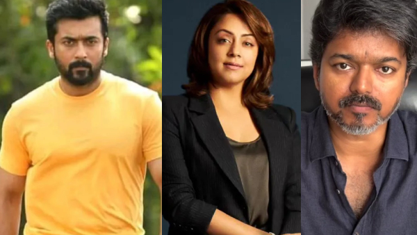 After Rajinikanth Thalapathy Vijay fans comparing his with Surya wife Jyothika reaction is trending