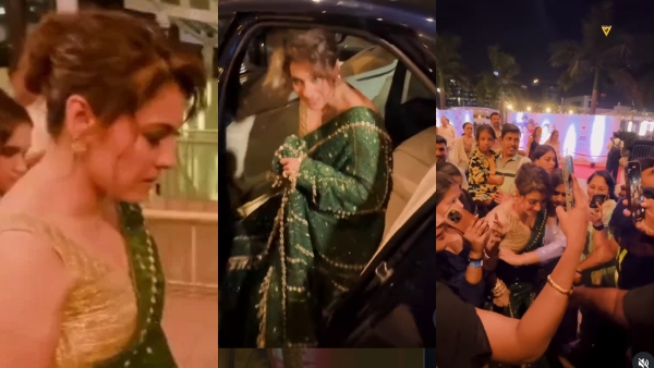 Kajol Mobbed Chaos Erupts at Mumbai Fashion Event as Security Struggles to Control Swarming Fans