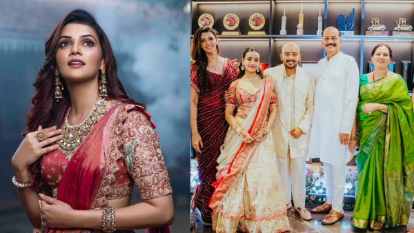 Kranti movie Pushavathi fame Nimika Rathnakar met cricketer Shreyas Iyer in Prithvi Shaw engagement Kranti movie Pushavathi fame Nimika Rathnakar met cricketer Shreyas Iyer in Prithvi Shaw engagement