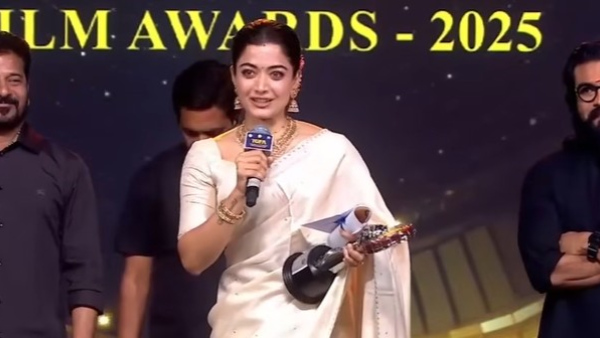 Rashmika Mandanna s Emotional Speech Leaves Mother-in-Law in Tears at Gaddar Awards