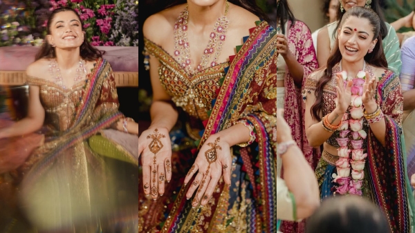 Sacred or Scandalous Rashmika Mandanna s Lakshmi Dupatta Ignites Devotion and Debate